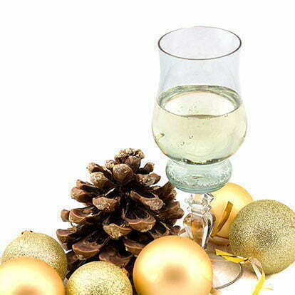happy new year champagne